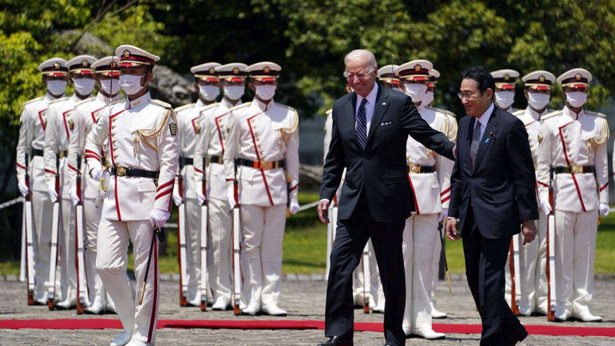 Joe Biden amerikai elnök Japánban