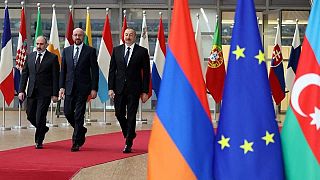 دیدار رهبران باکو و ارمنستان با شارل میشل 
