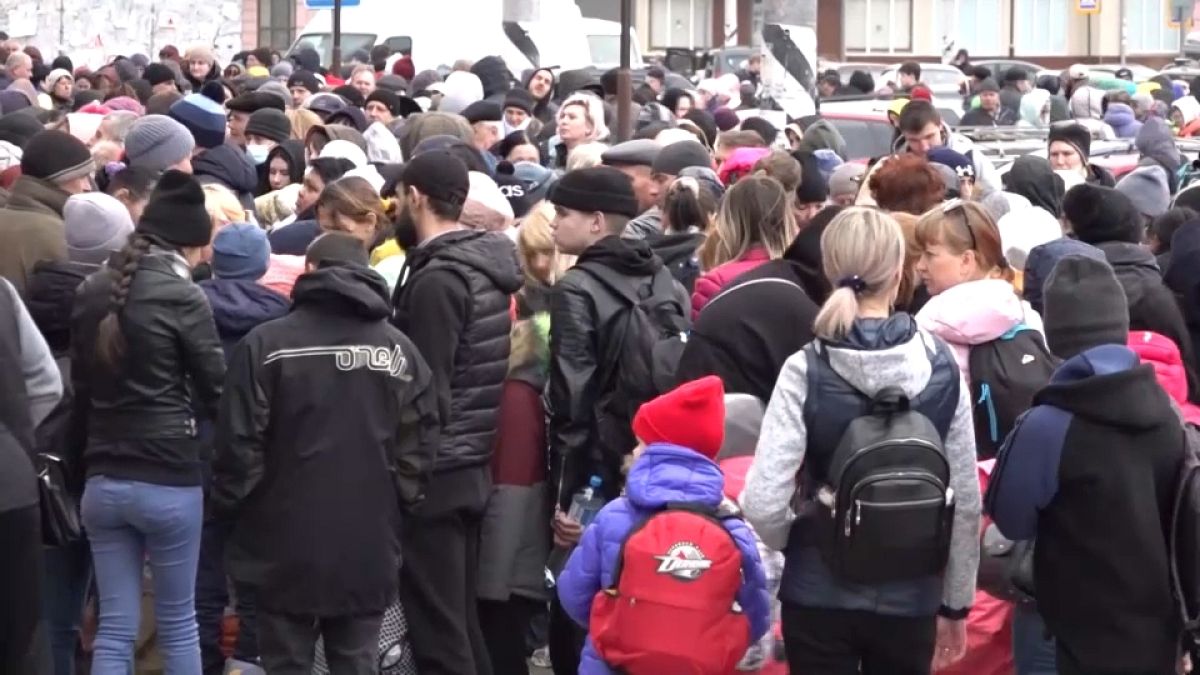 Approximately eight million people have been displaced inside Ukraine says UNHCR