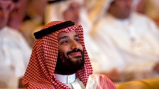 ولي العهد السعودي، محمد بن سلمان، أثناء حضوره مؤتمر مبادرة مستقبل الاستثمار، في الرياض، المملكة العربية السعودية، الثلاثاء 23 أكتوبر 2018