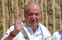 O antigo rei de Espanha, Juan Carlos