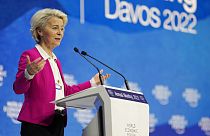 Ursula von der Leyen Davosban