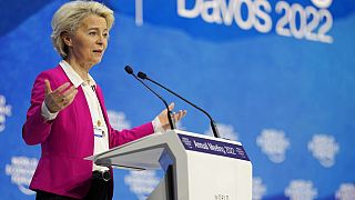 Ursula von der Leyen Davosban