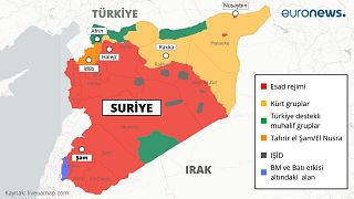 Suriye'de hangi bölge kimin kontrolünde?