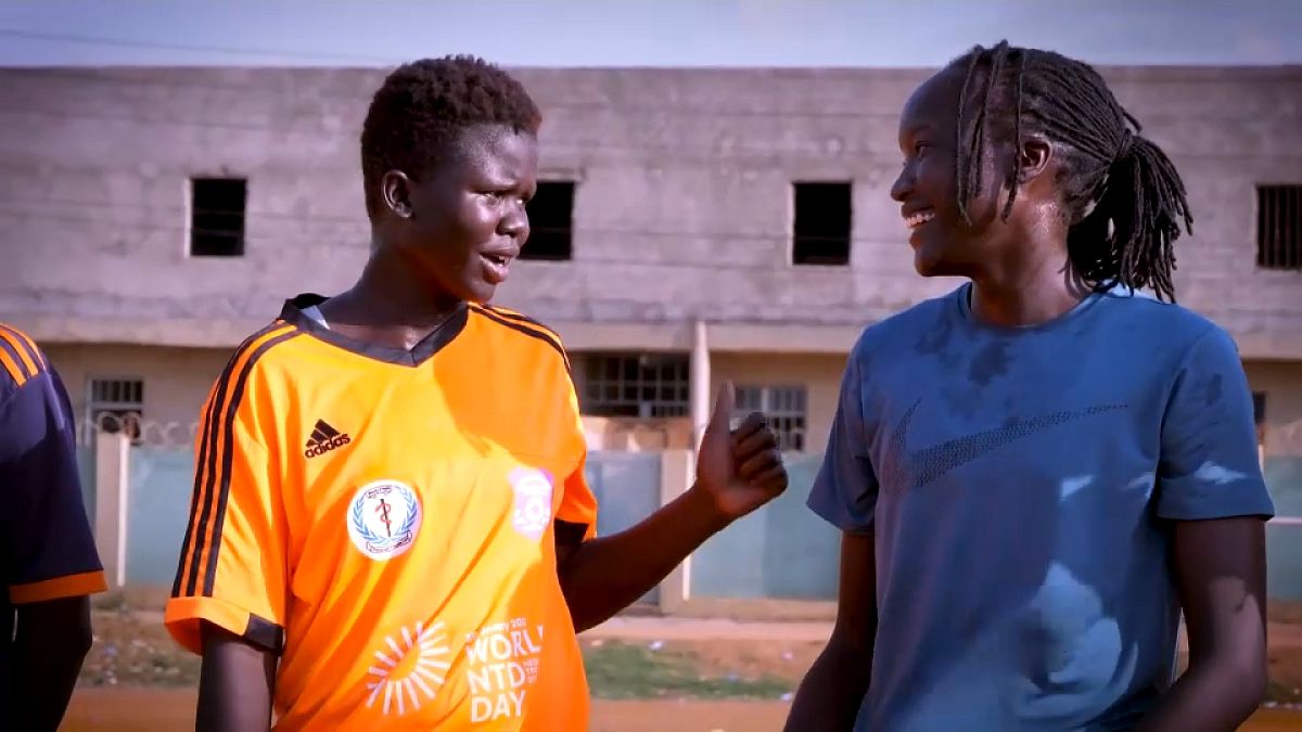 Amy Lasu è il capitano della nazionale femminile del Sud Sudan