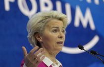 Von der Leyen accused Russian of provoking the "starvation of millions of people" through the blockade of the Black Sea.