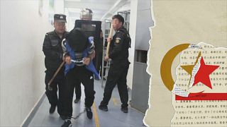 Fotografías de los archivos de la policía china pirateados