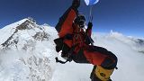 Pierre Carter a Mount Everest fölött