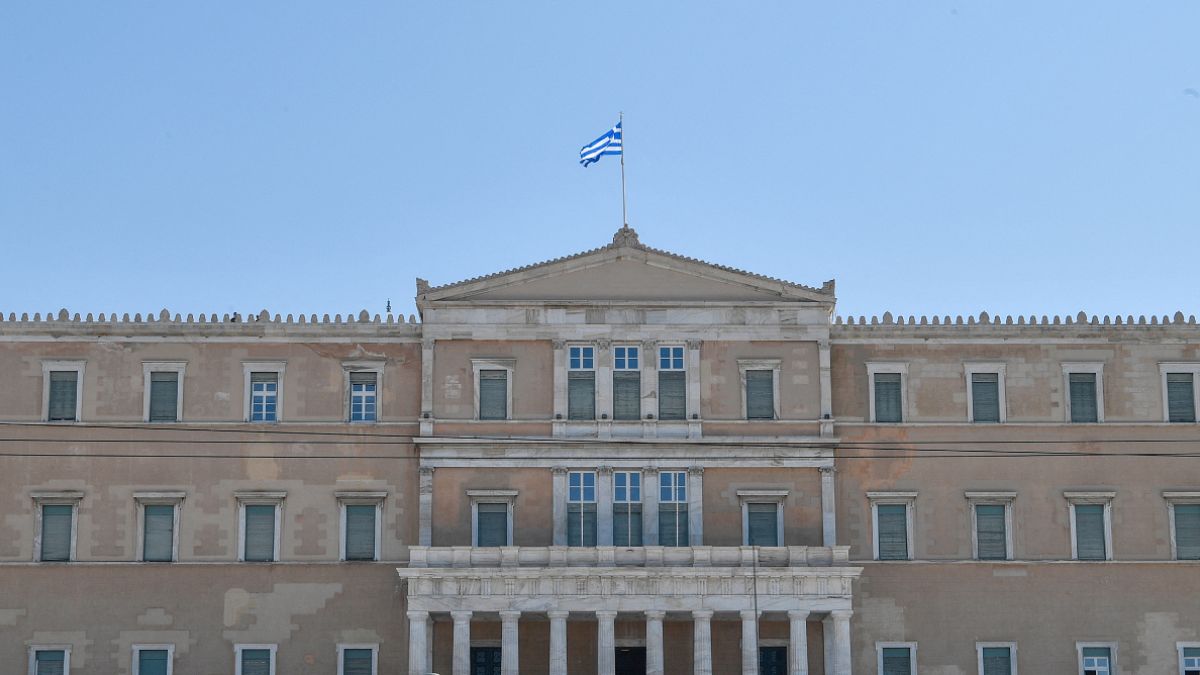 مقر البرلماني اليوناني في أثينا.