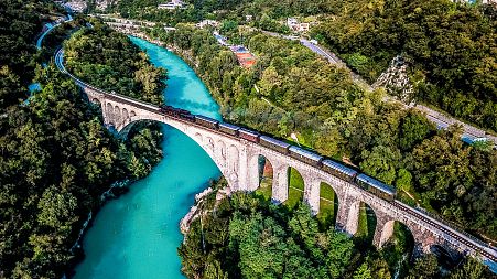 These are all the major high-speed rail networks in Europe.