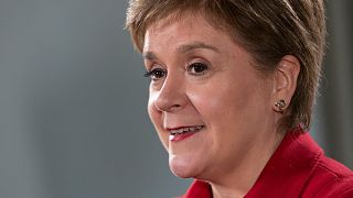 The First Minister of Scotland, Nicola Sturgeon, is interviewed, Tuesday, May 17, 2022, in Washington