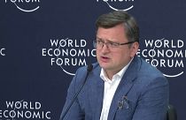 Dmitro Kuleba a davosi világgazdasági fórumon