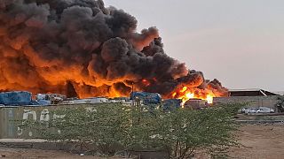 Incendie contrôlé dans le deuxième port du Soudan