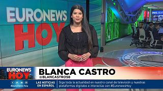 Blanca Castro presenta este jueves 26 de mayo Euronews Hoy.