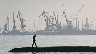 Mariupol trade port