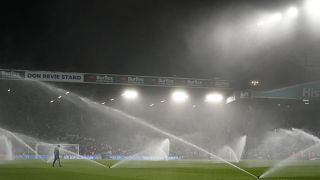 A football pitch uses on average 100,000 litres of water every day