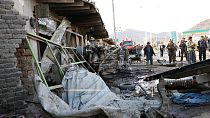 Ataque em Cabul, capital do Afeganistão.