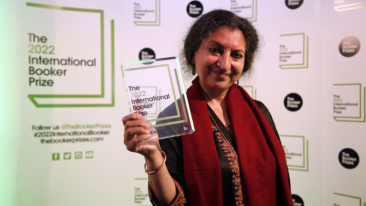 Geetanjali Shree, vencedora do prémio Booker Prize 2022.