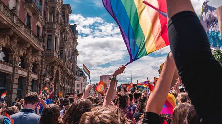 Gay Pride events kick off in cities around Europe in June.