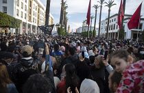 من مظاهرة سابقة في المغرب ضدّ ارتفاع الأسعار في شباط/فبراير 2022