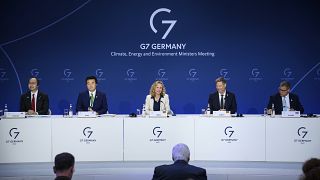 Pressekonferenz zum Abschluss des G7-Klima- und Umweltgipfels