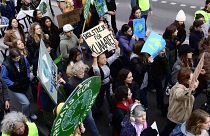 Klimastreik mit Greta Thunberg am 25. März in Stockholm