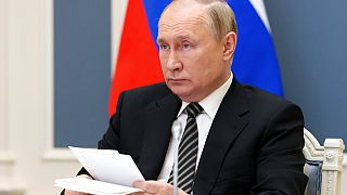 Wladimir Putin in Moskau am 27.05.2022