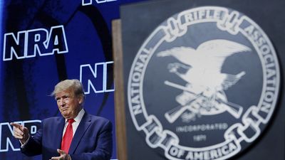 Donald Trump au congrès de la NRA, Texas, le 27 mai 2022