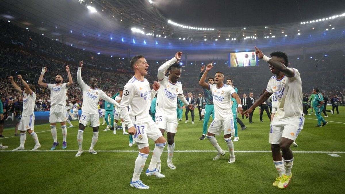 Real Madrid feiert seinen Sieg