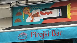Le Pirojki Bar situé dans le 9ème arrondissement de Paris.