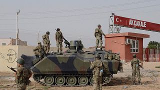 نیروهای نظامی ترکیه در شمال سوریه