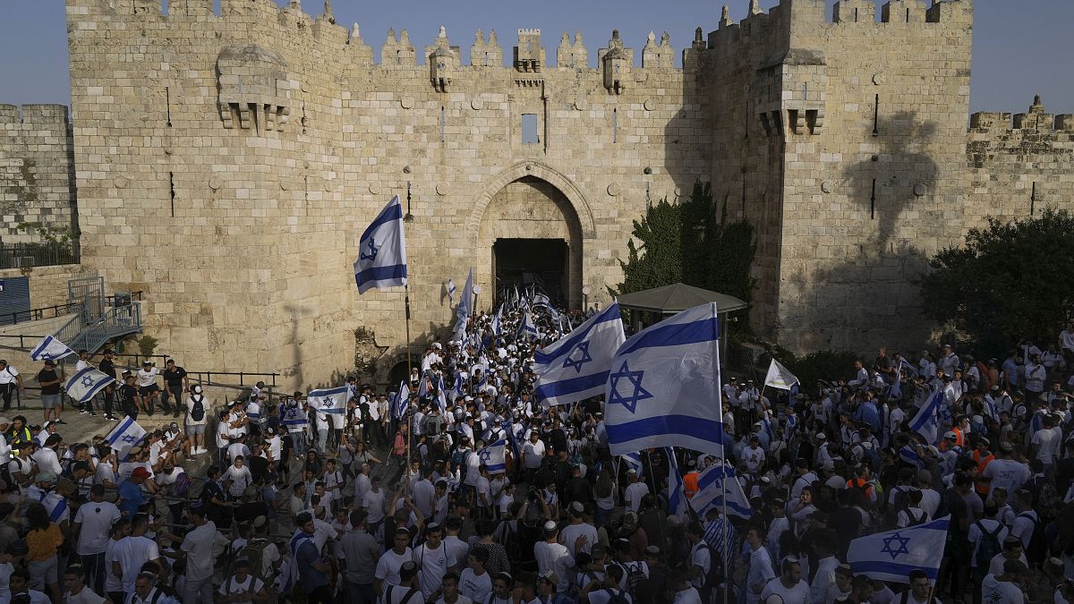 تظاهرات روز اورشلیم در دروازه دمشق اورشلیم- بیت‌المقدس