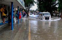 Une inondation à Recife, Brésil, le 28 mai 2022