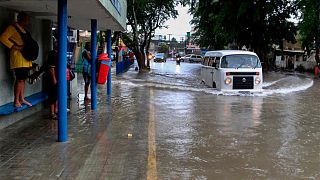 Une inondation à Recife, Brésil, le 28 mai 2022