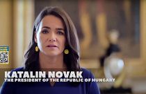 Novák Katalin a koncertre küldött videóüzenetben