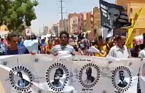 Акция протеста в Судане