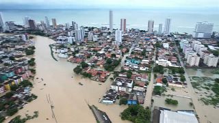 Recife inundada, Pernambuco, Brasil. 29/05/2022