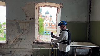 Viele Denkmäler sind zerstört in der Ukraine