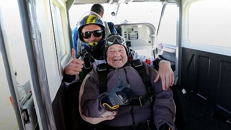 Swedish daredevil Rut Larsson isn't your usual 103-year-old
