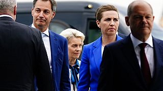 Líderes europeus em Bruxelas