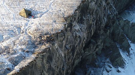Researchers have been studying the Batagay thaw slump to better understand the relationship between permafrost and rising greenhouse gas emissions.