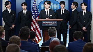 La band BTS alla Casa Bianca