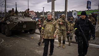 L'ex presidente ucraino Poroshenko