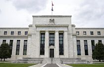 Εξωτερική άποψη του κτιρίου της Ομοσπονδιακής Τράπεζας των ΗΠΑ στην Ουάσιγκτον