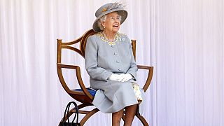 II. Erzsébet egy évvel ezelőtt, 2021-ben a ceremoniális születésnapja alkalmából rendezett megemlékezésen