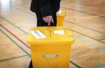 Wähler in Birkeroed, Dänemark