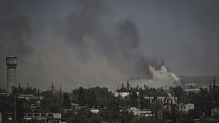 قصف روسي على مدينة سيفر دونيتسك