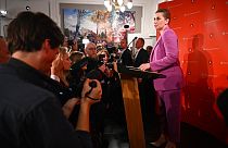 La première ministre danoise annonce les résultats