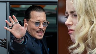 Johnny Depp celebra trinfo judicial perante a frustração de Heard
