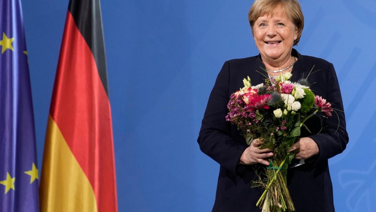 FILE: Former German Chancellor Angela Merkel, 8 December 2021